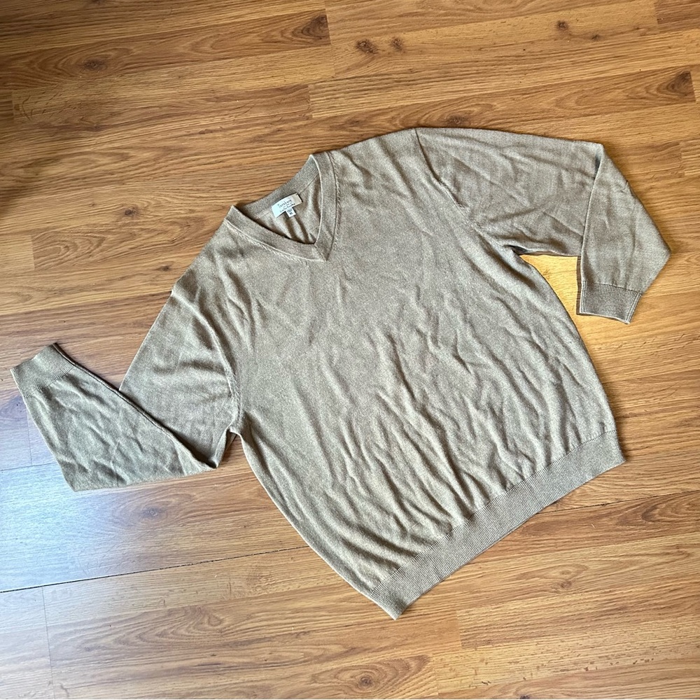 Men’s XL Turnbury‎ Tan Moreno Wool Sweater